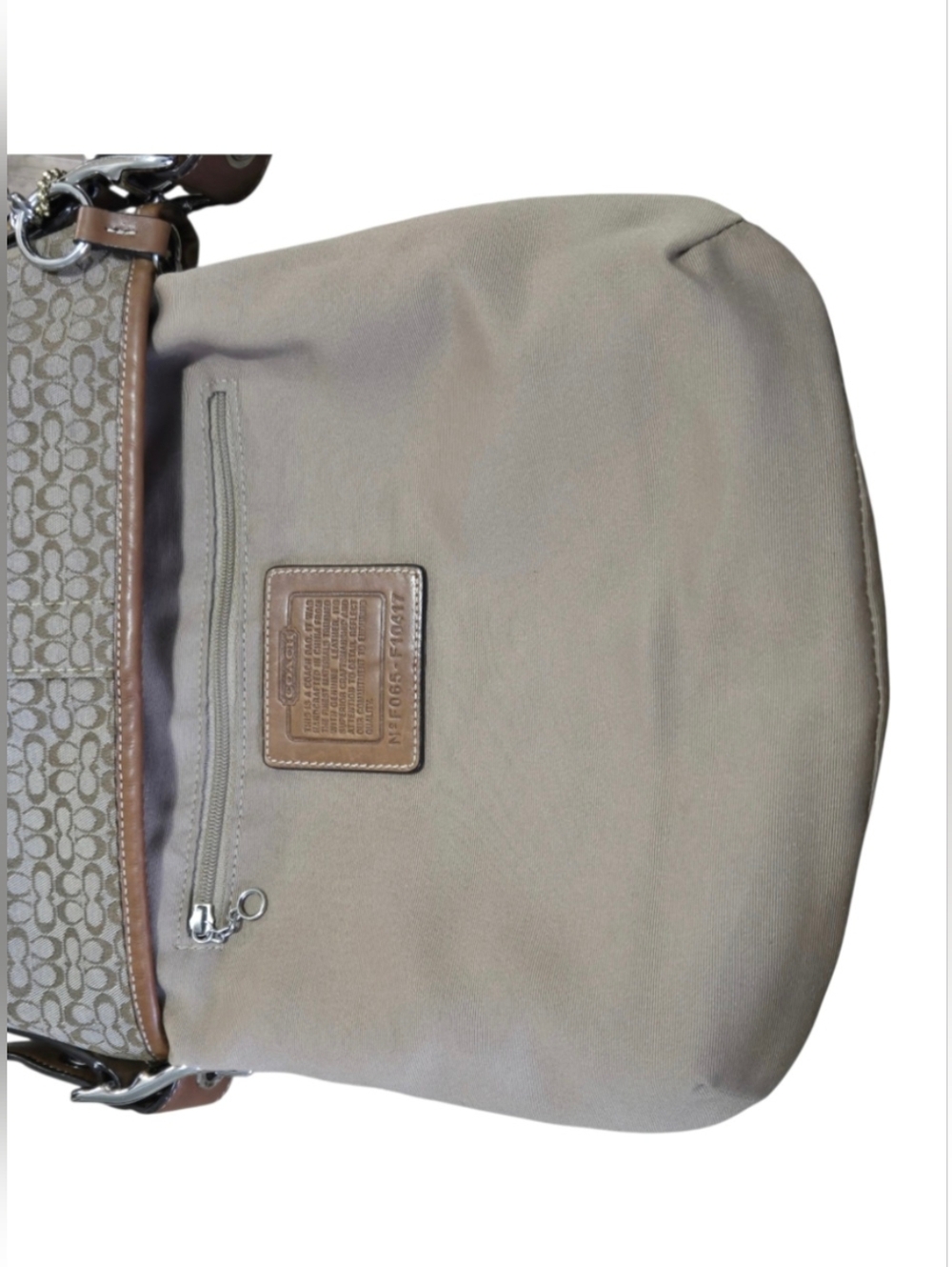 Coach (Vintage) F066-F10417 Signature Mini "C" Covertible/Shoulder Bag-EUC - Picture 12 of 15